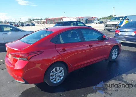 2018 Hyundai Accent Se из США, поврежденный, VIN 3KPC24A39JE009974